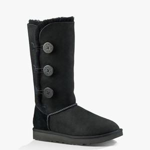 Ugg Bailey Button Triplet II Klassiska Stövlar Dam Svarta (502761HMJ)